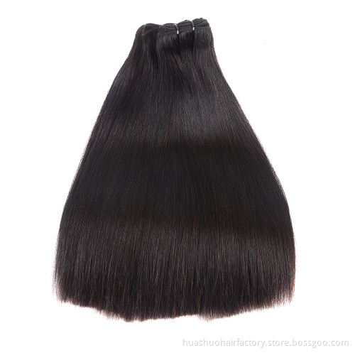 12A wholesale bone straight raw Brazilian cuticle aligned hair extension vendors double drawn remy virgin human hair bundles